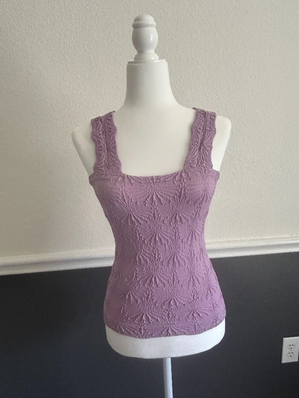 Altar'd State light purple textured tank top